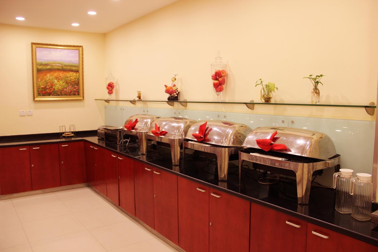 Hanting Express Shanghai Zhabei Park Branch Buitenkant foto